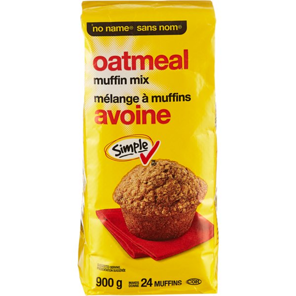 No Name Oatmeal Muffin Mix