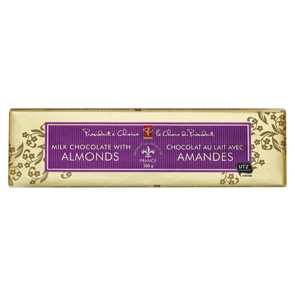 Presidents Choice Milk Chocolate With Almonds