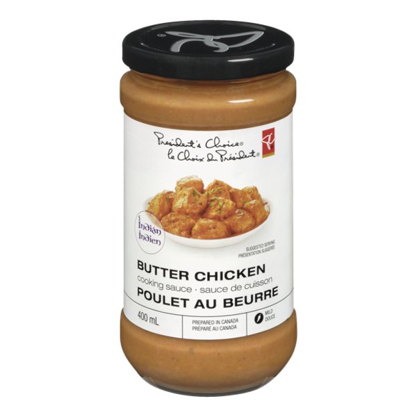 President Choice Regular Butter Chicken Cooking Sauce