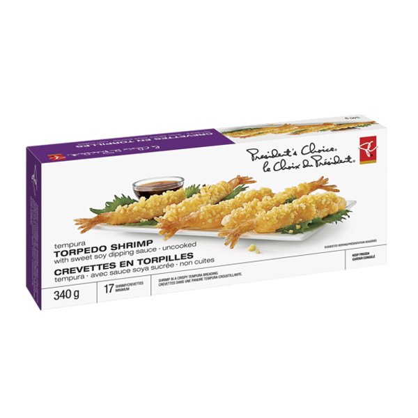 President's Choice Tempura & Torpedo Shrimp