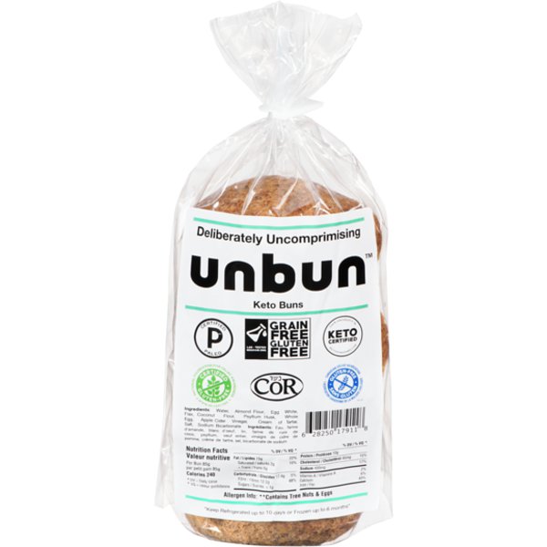 Unbun Gluten Free Keto Paleo Bread