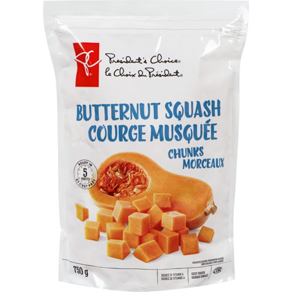 Presidents Choice Diced Butternut Squash