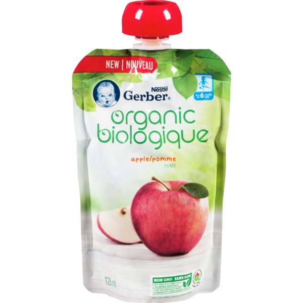 Gerber Organic Apple Puree