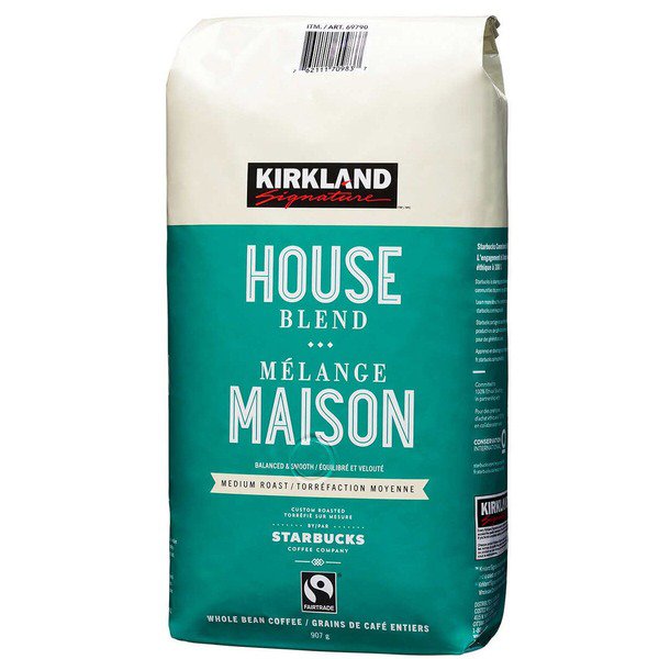 Kirkland Signature House Blend Whole Bean Coffee