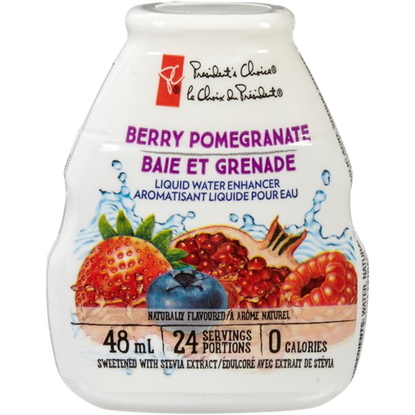 Presidents Choice Berry Pomegranate Liquid Water Enhancer