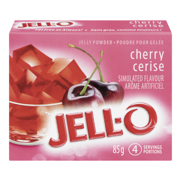 Jell-O Cherry Gelatin