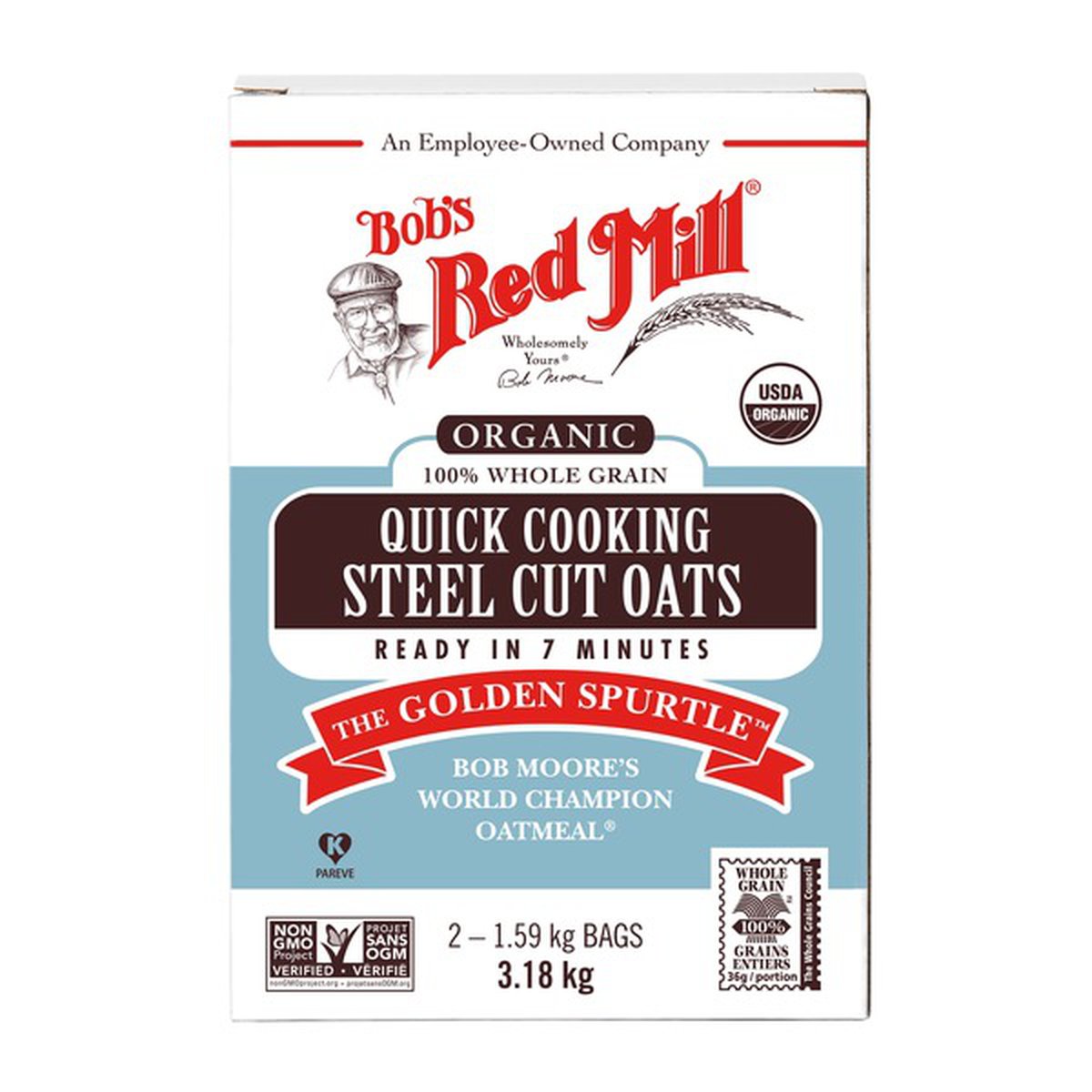 Bob's Red Mill Organic Steel Cut Oats