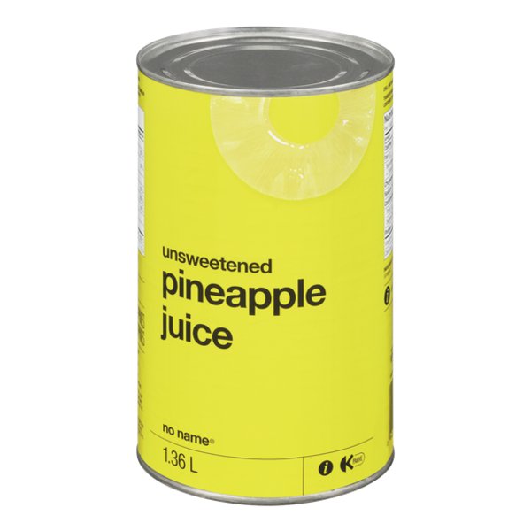 No Name Unsweetened Pure Pineapple Juice