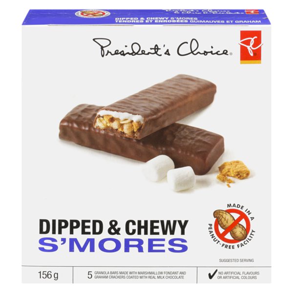 President's Choice Smores Dipped & Chewy Granola Bars