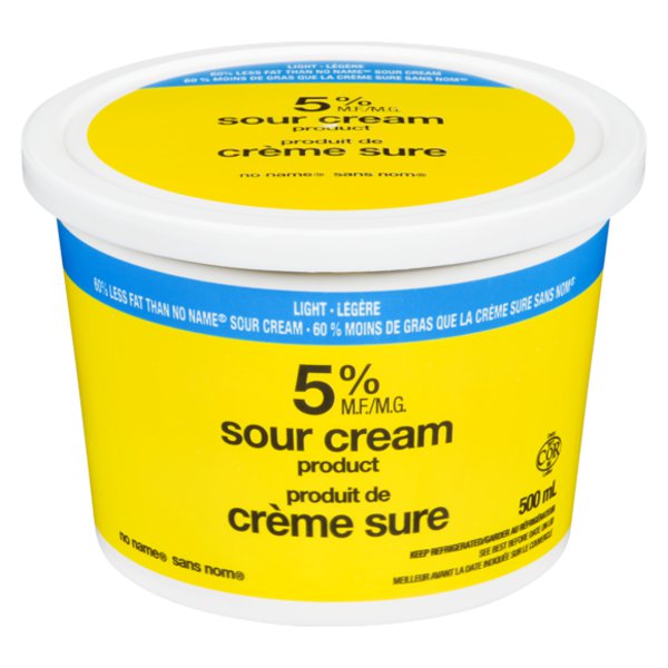 No Name Light Sour Cream