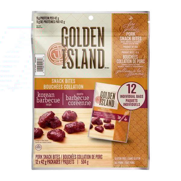 Golden Island Korean Barbecue Pork Jerky (12x42g)