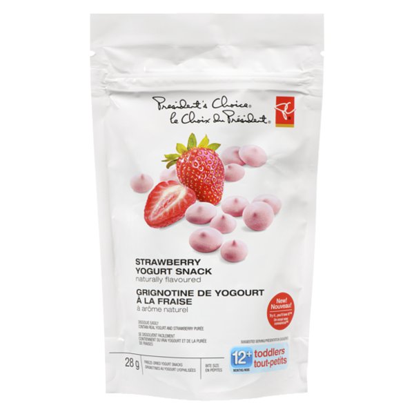 Presidents Choice Strawberry Yogurt Melt