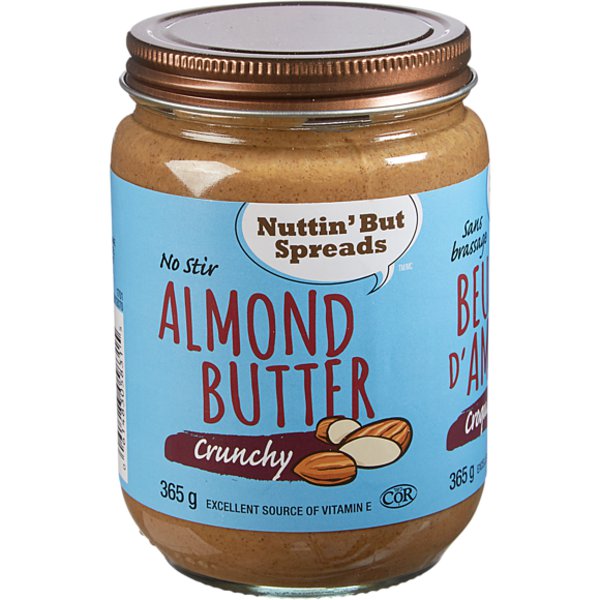 Presidents Choice Nbs Crunchy Almond Butter