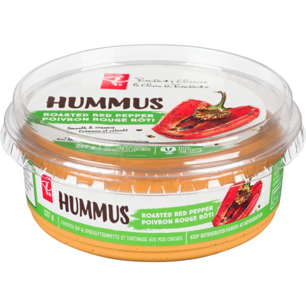 Presidents Choice Roasted Red Pepper Hummus