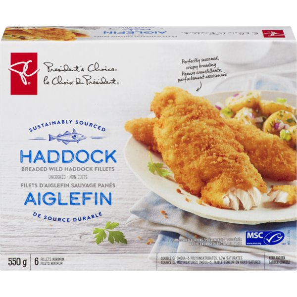 Presidents Choice Haddock Fillets