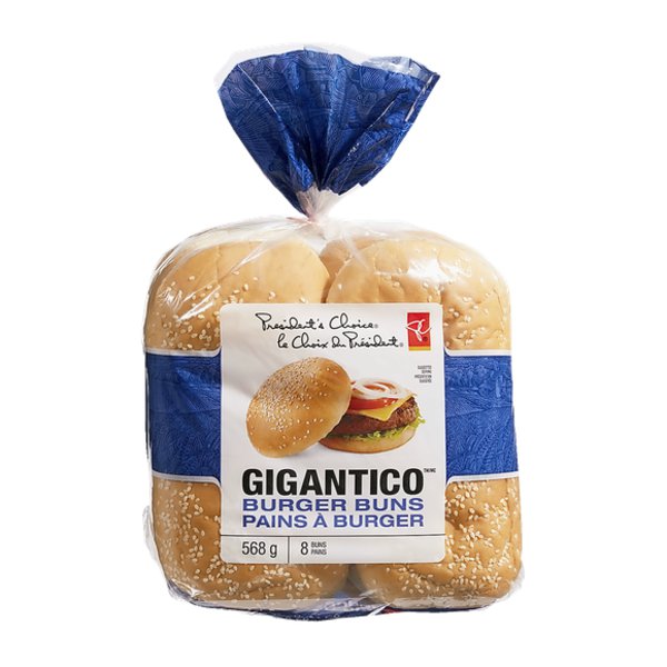 President's Choice Gigantico Hamburger Buns
