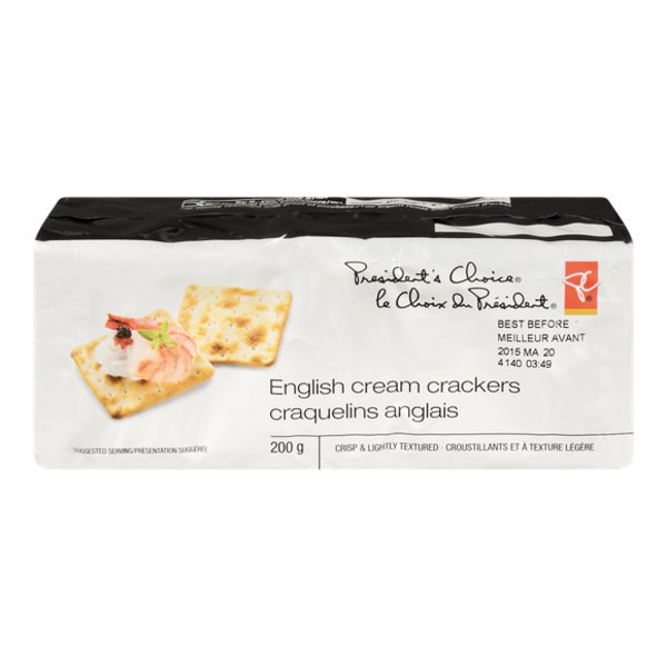 President's Choice English Cream Crackers