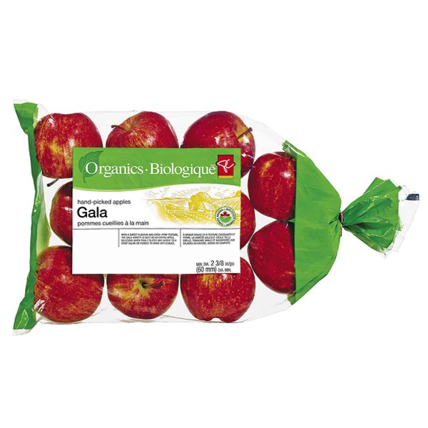 PC Organics Organic Gala Apples