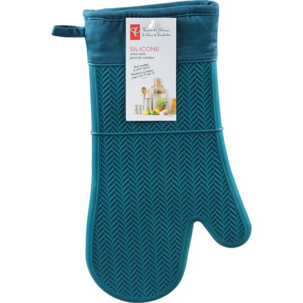 Presidents Choice Blue Silicone Oven Mitt