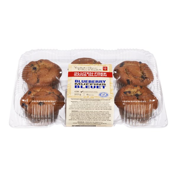 Presidents Choice Gluten Free Blueberry Muffins
