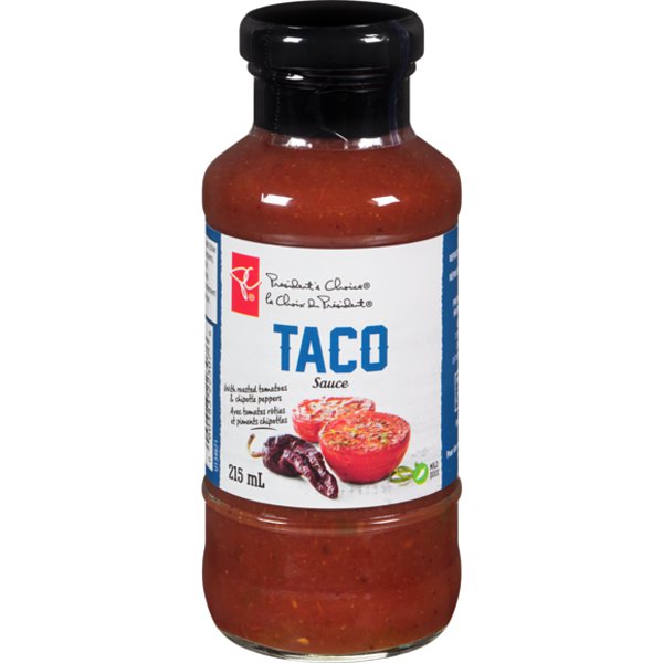 Presidents Choice Taco Sauce