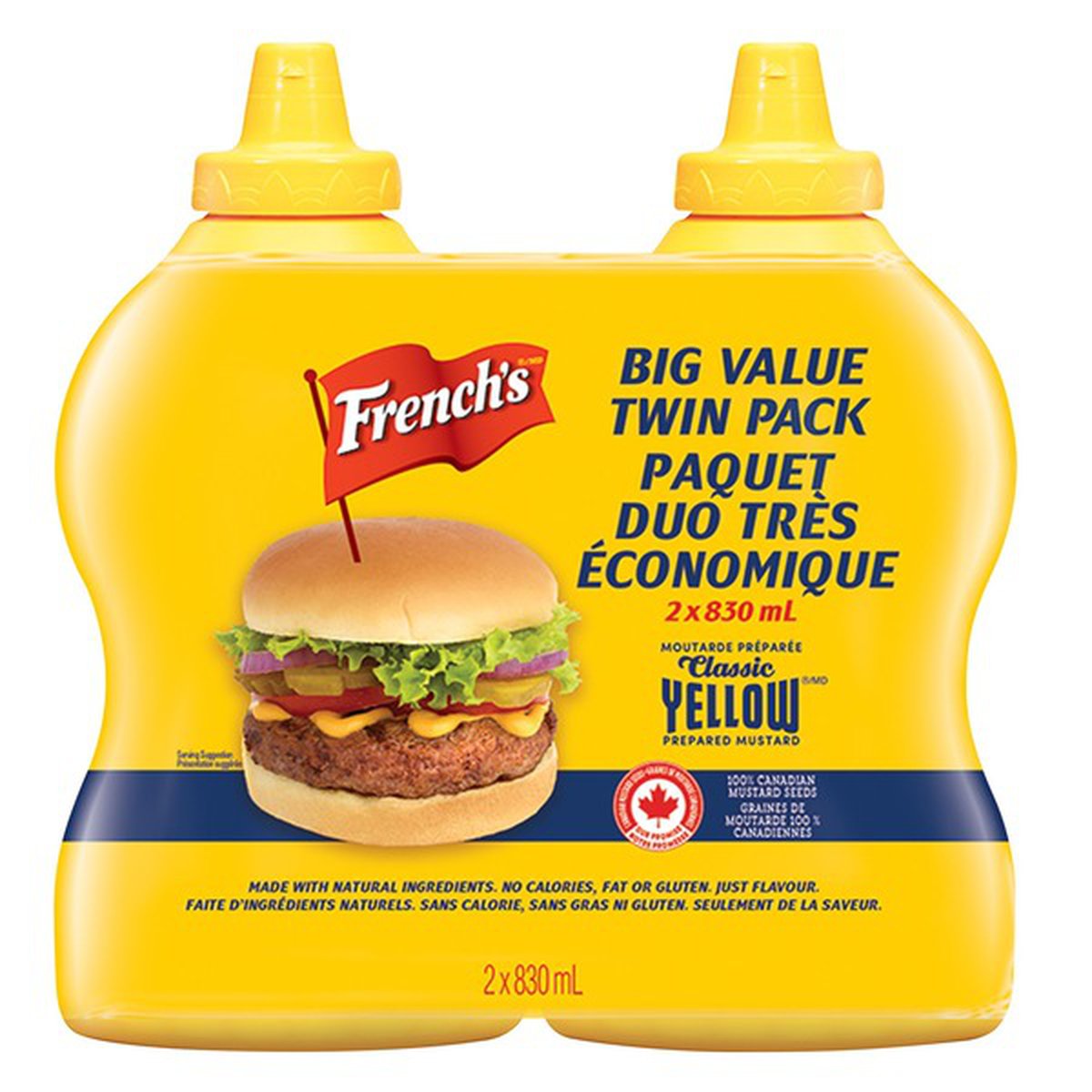 French's Yellow Mustard (2 pack)