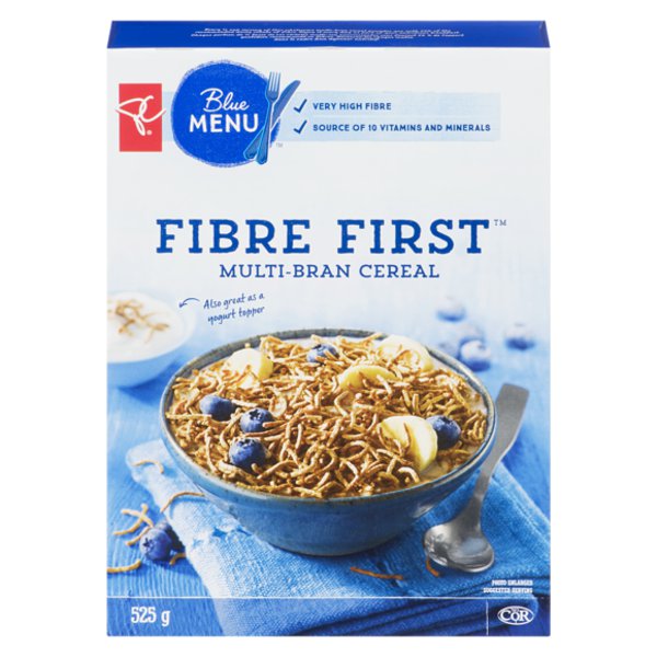 President's Choice Blue Menu Fibre First Multi-Bran Cereal
