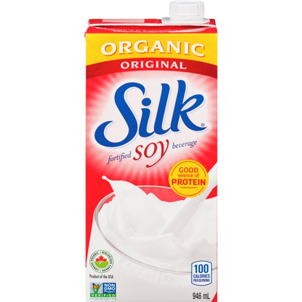 Silk Organic Unsweetened Aseptic Soymilk