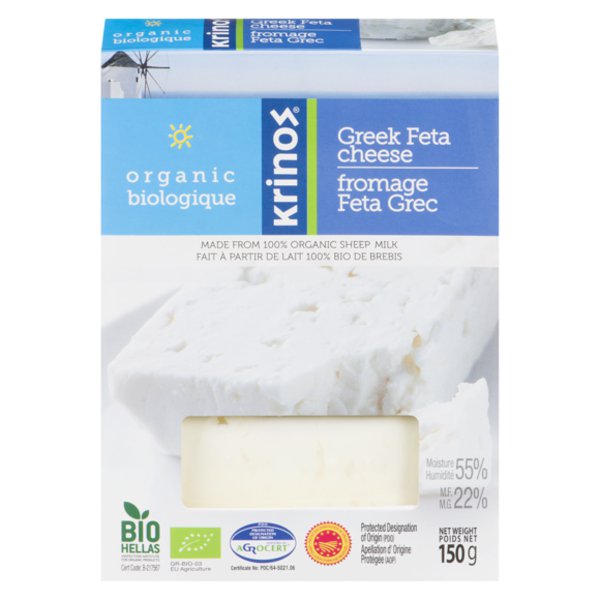 Krinos Organic Greek Feta Cheese