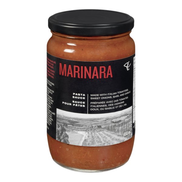 Presidents Choice Marinara Pasta Sauce