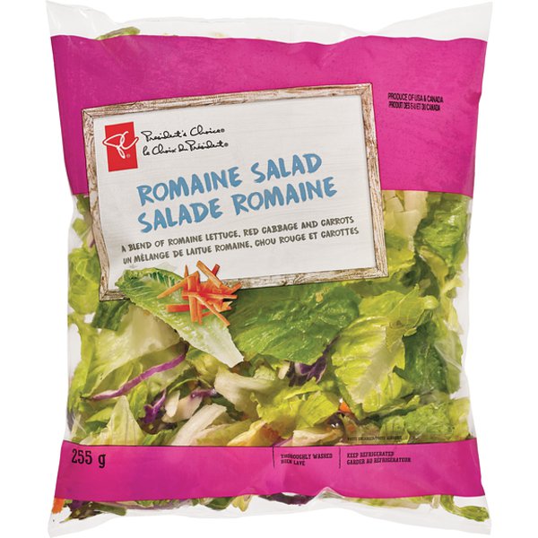 Presidents Choice Romaine Salad