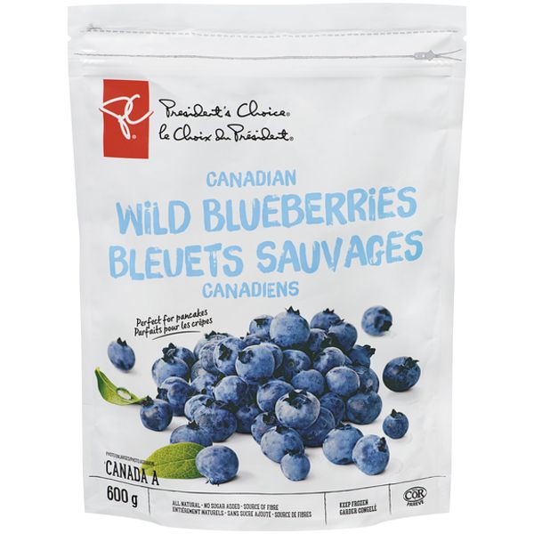 President's Choice Canadian Wild Blueberries