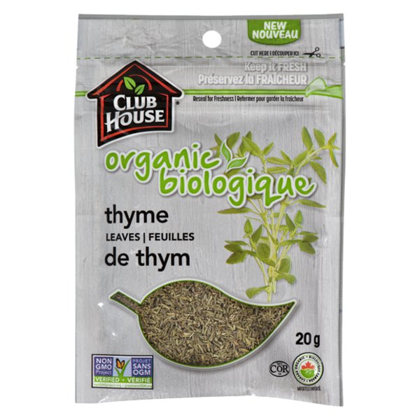 Club House Organic Thyme Leaves