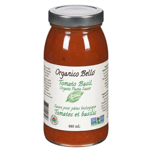 Organico Bello Tomato Basil Pasta Sauce
