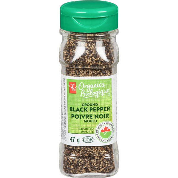 PC Organics Ground Black Pepper