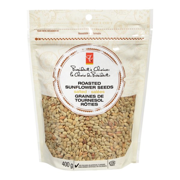 President's Choice Salted Roasted Sunflower Seeds