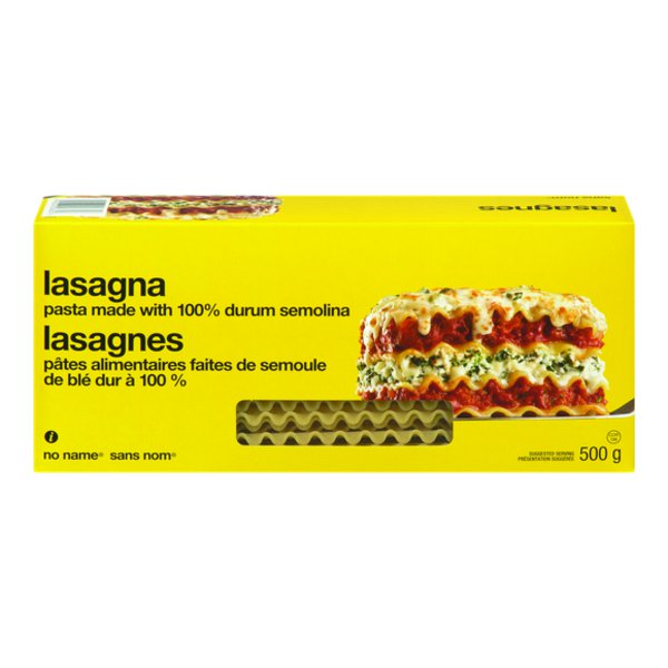 No Name P√¢tes √É  Lasagne