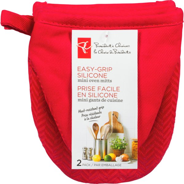 Presidents Choice Mini Red Mitts With Silicone