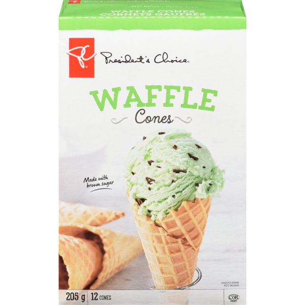 Presidents Choice Waffle Cones
