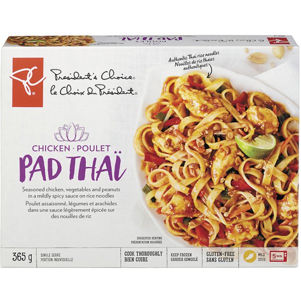 Presidents Choice Pad Thai With Chicken