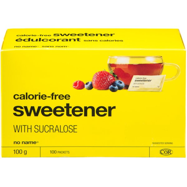 No Name Calorie Free Sweetener Sucralose