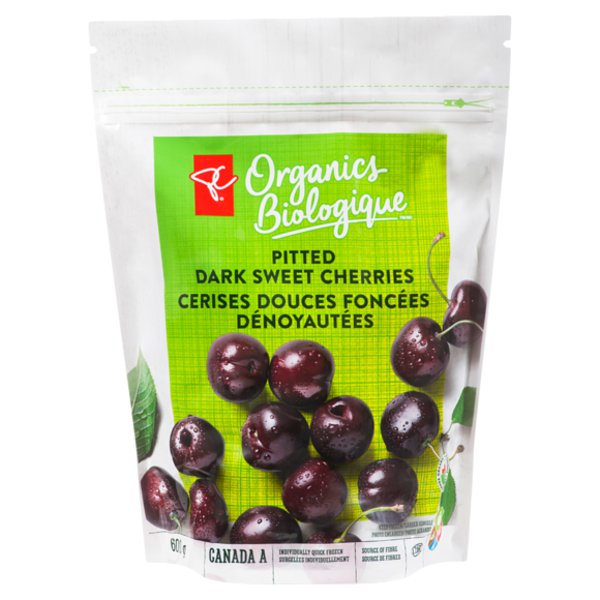 President's Choice Organics Frozen Dark Sweet Cherries