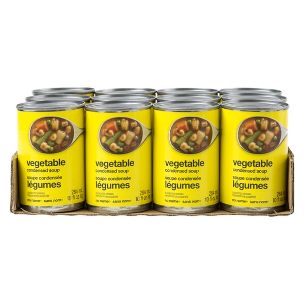 No Name Condensed Vegetable Soup (Case)
