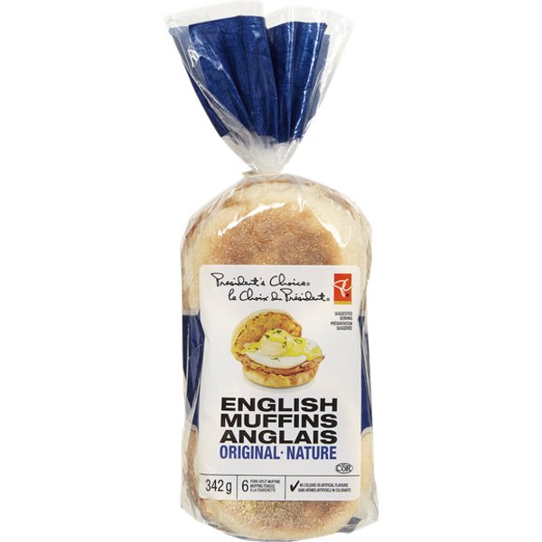 Presidents Choice Original English Muffins