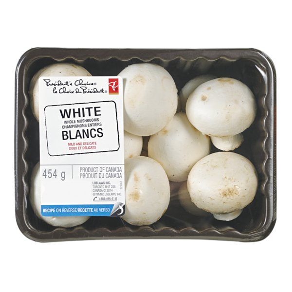 President Choice Regular White Mushroom