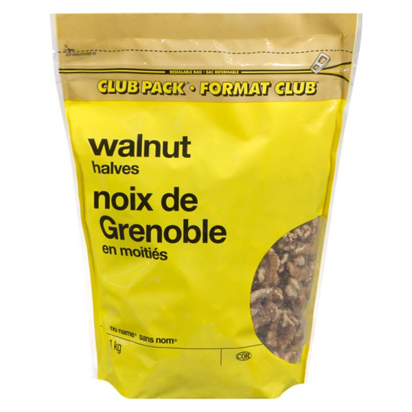 No Name Cp Walnuts Light Halves
