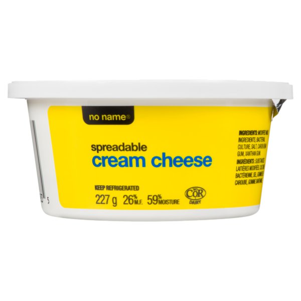 No Name Original Cream Cheese Spread