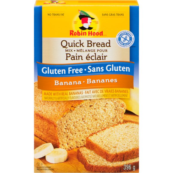 Robin Hood Gluten Free Banana Flavoured Quick Bread Mix