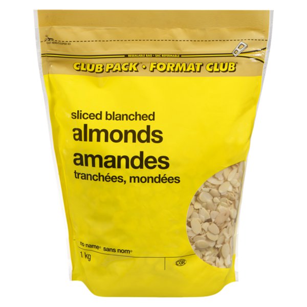 No Name Cp Almonds Sliced Blanche