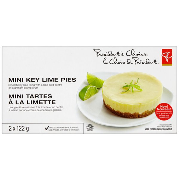 Presidents Choice Mini Key Lime Pie